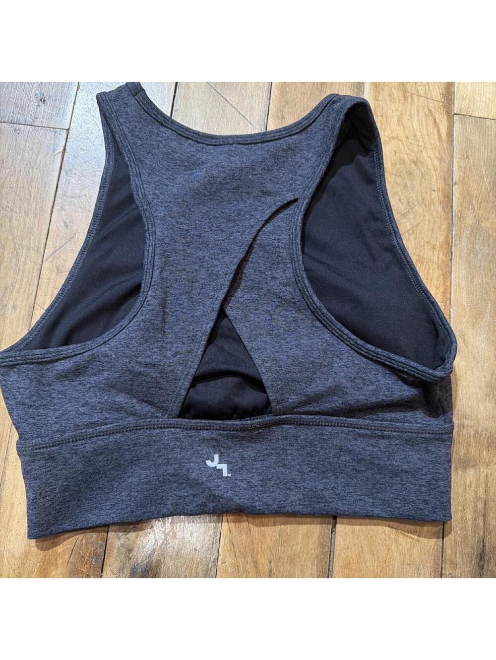JoyLab Women's Grey and Black Bra